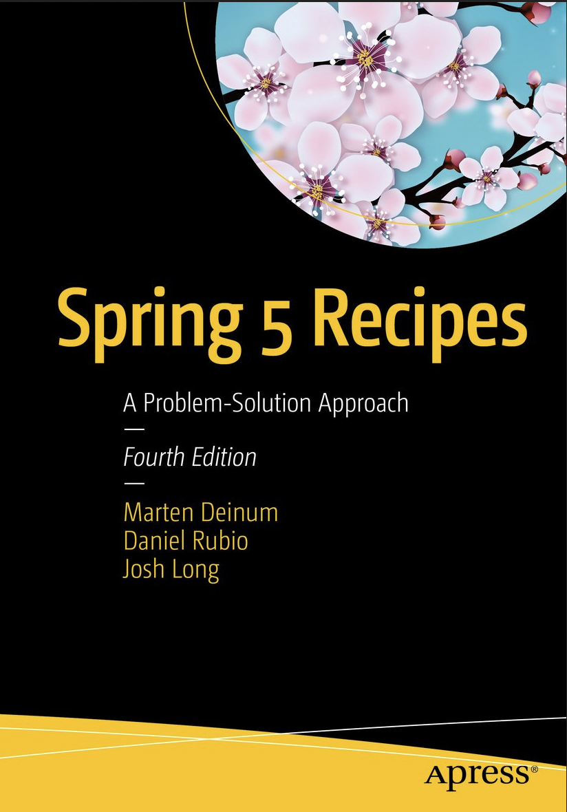 Spring 5 Recipes by Deinum, Rubio and Long